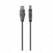 Кабели и адаптеры Belkin USB 2.0 (AM/BM) DSTP, Premium Printer Cable 1.8m, black