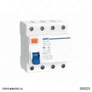 УЗО CHINT NL1-63 6kA 2P 25A 30mA type AC