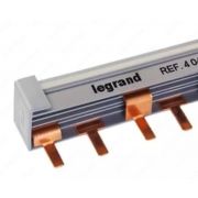 Гребенчатая шина НХЗ «Legrand» 2P 63A, 10 мм, 12 модулей (Арт. 404937)