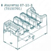 ИЗОЛЯТОР ПОЛИМЕРНЫЙ 87-10-3