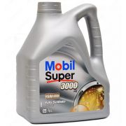 Синтетическое моторное масло MOBIL SUPER 3000 X1 5W-40, 4 л