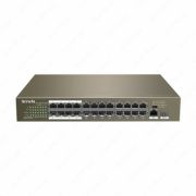 Настольный гигабитный коммутатор TEF1126P-24-250W PoE