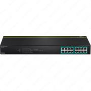 Неуправляемый коммутатор TPE-TG160G 16-портовый Gigabit PoE+