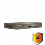 8-портовый управляемый коммутатор PoE Tenda TEG3210P