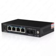 Коммутатор UTP3-SW04-FP60 4-порта 10/100Mbps POE + 1 порт SC 100M, SM, двойной на 20км Integrity Solution