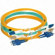 Patch cord simplex LC-это отрезок оптического кабеля длиной 3 метра