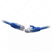 Коммутационный шнур UTP cat.5e 5,0 м синий (SNR-UU4-5E-050-PST-BL)
