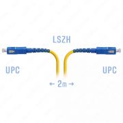 Патчкорд оптический SC/UPC SM 2 метра (SNR-PC-SC/UPC-2m)