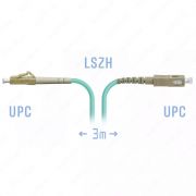 Патч-корд оптический LC/UPC-SC/UPC MM, 3 метра (Арт. SNR-PC-LC/UPC-SC/UPC-ММ-3m)