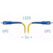 Патч-корд оптический SC/UPC SM, 5 метров (Арт. SNR-PC-SC/UPC-5m)