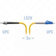 Патч-корд оптический LC/UPC-ST/UPC SM, 3 м (SNR-PC-LC/UPC-ST/UPC-3M)