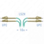 Патч-корд оптический LC/UPC MM Duplex, 10 м (SNR-PC-LC/UPC-MM-DPX-10m)