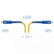 Патчкорд оптический SC/UPC SM 1 метр (SNR-PC-SC/UPC-1m)