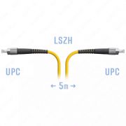 Патч-корд оптический FC/UPC SM, 5 м (SNR-PC-FC/UPC-5m)