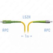 Патч-корд оптический FC/APC-SC/APC SM, 1 м (SNR-PC-FC/APC-SC/APC-1M)