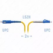 Патч-корд оптический LC/UPC-SC/UPC SM, 2 м (SNR-PC-LC/UPC-SC/UPC-2M)