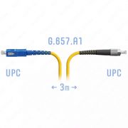 Патчкорд оптический LC/UPC-FC/UPC SM, 1 м