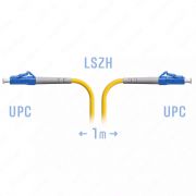 Патчкорд оптический LC/UPC SM, 1 м (SNR-PC-LC/UPC-1m)