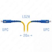 Патчкорд оптический SC/UPC SM 20 метров (SNR-PC-SC/UPC-20m)