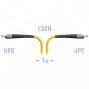 Патч-корд оптический FC/UPC SM, 1 м (SNR-PC-FC/UPC-1m)