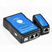 Сетевой кабельный тестер витой пары LAN RJ-45/RJ-11/USB