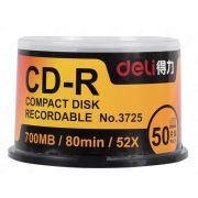 Диск CD-R Deli 3725
