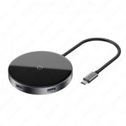 USB концентратор Baseus Circular Mirror Wireless Charger WXJMY-0G