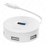 Хаб Baseus Round Box Type-C to 4 USB CAHUB-G02