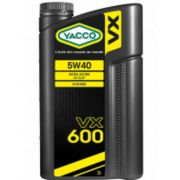 Масло моторное YACCO VX 600 5W40 2л