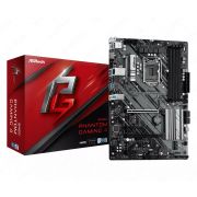 Материнская плата ASRock B460 PHANTOM GAMING 4 | 4xDDR4 | M.2 sata/NVMe + m.2 for wi-fi/bt