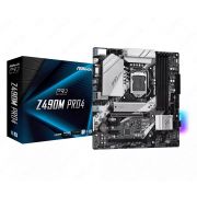 Материнская плата ASRock Z490M PRO4 | 4xDDR4 | 2х M.2 sata/NVMe + m.2 for wi-fi/bt | Type-C