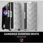 Корпус компьютерный Gamemax White Diamond | ATX