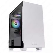 Корпус компьютерный Thermaltake S100 TG Snow Edition | White