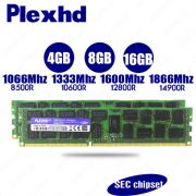 PLEXHD 8GB DDR3 1600MHz PC3-12800R REG ECC