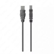 Кабель для принтера Belkin USB 2.0 (AM/BM) DSTP, Premium Printer Cable, black, 1.8 м (F2CU040btBLK)