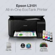 Epson L3101 (A4, струйное МФУ, 9.2стр/мин, 5760x1440dpi, 4краски, USB2.0)