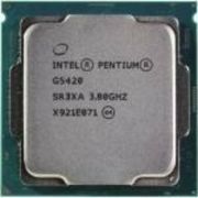 Intel-DualCore G5420 - 3.8 GHz, 4M, oem, LGA1151, CoffeeLake