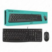 Проводной набор клавиатура+мышь Logitech MK120
