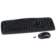 Клавиатура и мышь Logitech Wireless Combo MK330 Black USB