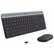 Клавиатура и мышь Logitech MK470 Graphite