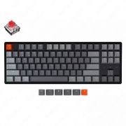 Клавиатура Keychron K8 Aluminum Frame 87 keys, Optical Brown, Hot-Swap, RGB, Black