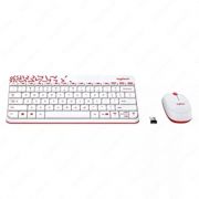 Беспроводной комплект MK240 Nano White VIVID RED