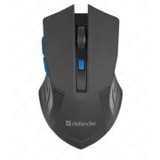 Мышь Defender Accura MM-275 Black-Blue USB (Беспроводная)