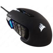 Мышь Corsair Scimitar RGB МОВА ММО Black USB