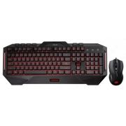 Клавиатура и мышь ASUS Cerberus Keyboard and Mouse Combo Black USB