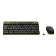 Клавиатура и мышь Logitech MK240 Nano Black-Yellow USB