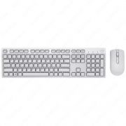 Комплект беспроводной Dell KM636 (RU) | Wireless Keyboard and Mouse | White