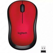 Беспроводная мышь Logitech M220 SILENT RED