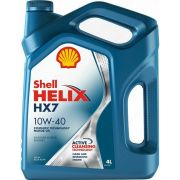 Масло полусинтетическое SHELL HELIX HX7 10W-40 4л