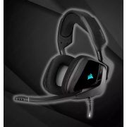 Игровые наушники Corsair Gaming VOID RGB Elite (Carbon, White)